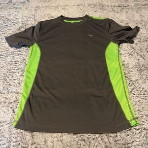Everlast Charcoal and Neon Green Short Sleeve Tee